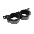 Dual fuel pump mounting bracket 60MM Czarne-3