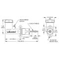 Kompakter Hauptzylinder mit integriertem Reservoir Wilwood 260-2636 0.625