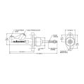 Compact Remote Reservoir Master Cylinder Wilwood 260-6087 0.625