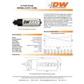 Kraftstoffpumpe DW300C DeatschWerks 340lph für Subaru BRZ Toyota GT86 Scion FR-S 12+-3