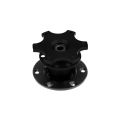 JRspec steering wheel quick release hub Black-4