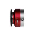 JRspec steering wheel quick release hub Red-3