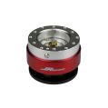 JRspec steering wheel quick release hub Red-4