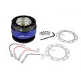 JRspec steering wheel quick release hub Blue-1