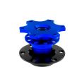 JRspec steering wheel quick release hub Blue-2