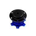 JRspec steering wheel quick release hub Blue-3