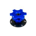 JRspec steering wheel quick release hub Blue-4