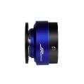 JRspec steering wheel quick release hub Blue-3