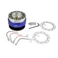 JRspec steering wheel quick release hub Blue-1