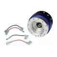 JRspec steering wheel quick release hub Blue-5