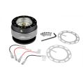 JRspec steering wheel quick release hub Silver-1