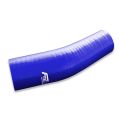 Silicone Reducer elbow 23' 60/70mm Blue-1