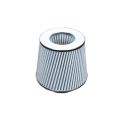 Cone air filter - diameter 102mm srebrny-1