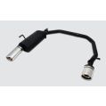 Sportauspuff für PEUGEOT 206 CC 2000-2011 CABRIO 1,6i 80kW-1