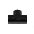 T-Stück weiblich / weiblich / weiblich 1/2 NPT Schwarz-2