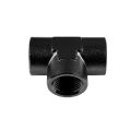 Tee female/female/female 3/8 NPT Black-2