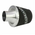 Universal Neck Black Large Aluminium Base Cone Filter Ramair JS-107-SL 80mm-2