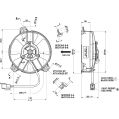 Axiallüfter SPAL 12V VA31-A101-46S (130MM)-2