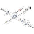 Winters Kegelrollenlager-Schale mit Flansch, Ritzel 7528-3