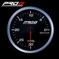 Pro G Race Series RS gauge, Vacuum WHITE 52mm-1