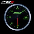 Anzeige Pro G Race Series RS, Voltmeter GREEN 52mm-1