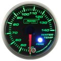 Prosport water temperature Indicator Stepper Motor Peak series 52mm Green-2