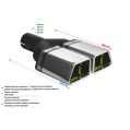 Universal Auspuffendrohr Schalldämpferspitze speziell 86×54mm Länge 200mm Montagedurchmesser 45mm-2
