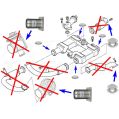 EGR Valve Delete Kit for BMW E38 E65 with M67 4.0 Diesel engines-2