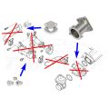 EGR Removal Delete Kit Blanking Plate for BMW with 2.0 2.5 3.0 D M47N2 M57N2 engines-6
