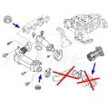 AGR Ventil Delete Entfernung Set Verschlussplatte für BMW mit 3.0 D M57N Motoren-3