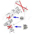 AGR Ventil Entfernung Set für VW Audi Seat Skoda mit 1.9 2.0 TDI BKD BKC BXE BRU Motoren-5