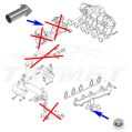 EGR Removal Delete Kit Bypass Blanking Plate for VW Touareg Crafter with R5 2.5 TDI engines-2