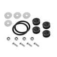 Quick Release Aluminium Bumper Fender Fastener Kit JRspec Black-1