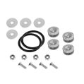 Quick Release Aluminium Bumper Fender Fastener Kit JRspec Silver-1