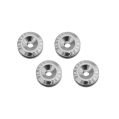 Quick Release Aluminium Bumper Fender Fastener Kit JRspec Silver-2