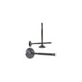 Exhaust valve Black Nitrided SuperTech, GM Vortex  4 / 5 / 6 Cyl (+3.5mm)-1
