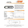 Externe Kraftstoffpumpe DW250iL DeatschWerks (250lph), universell Montageset-2